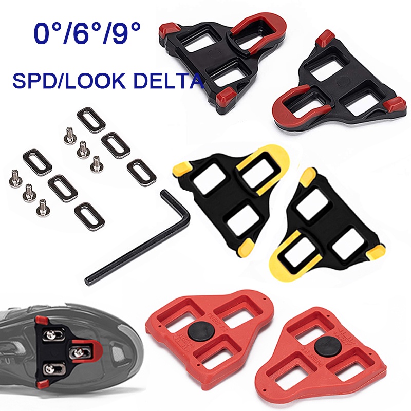 SPDSL Road Bike Cleats Attachment for MTB Cleats LOOK DELTA 6 Degree