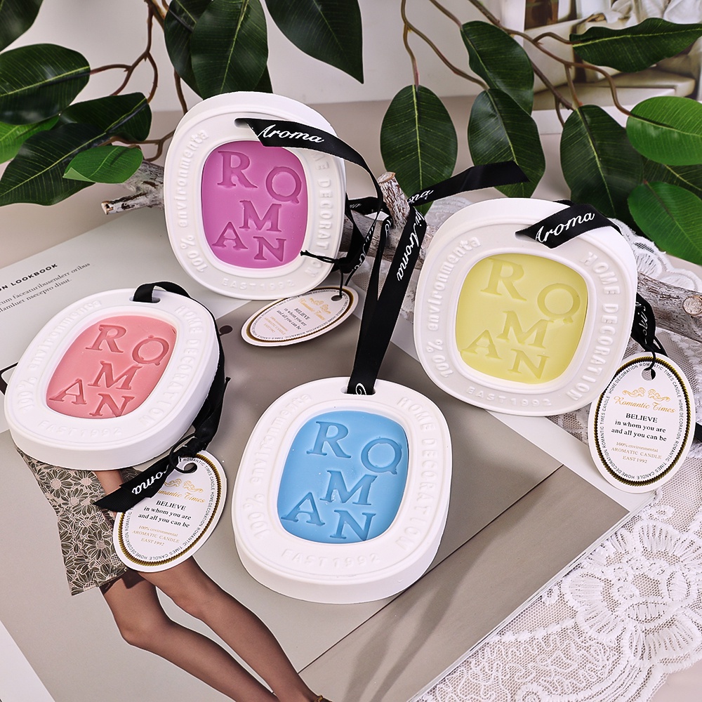 Twocolor Aromatherapy Gypsum Wax Tablet/Wardrobe Shoe Air