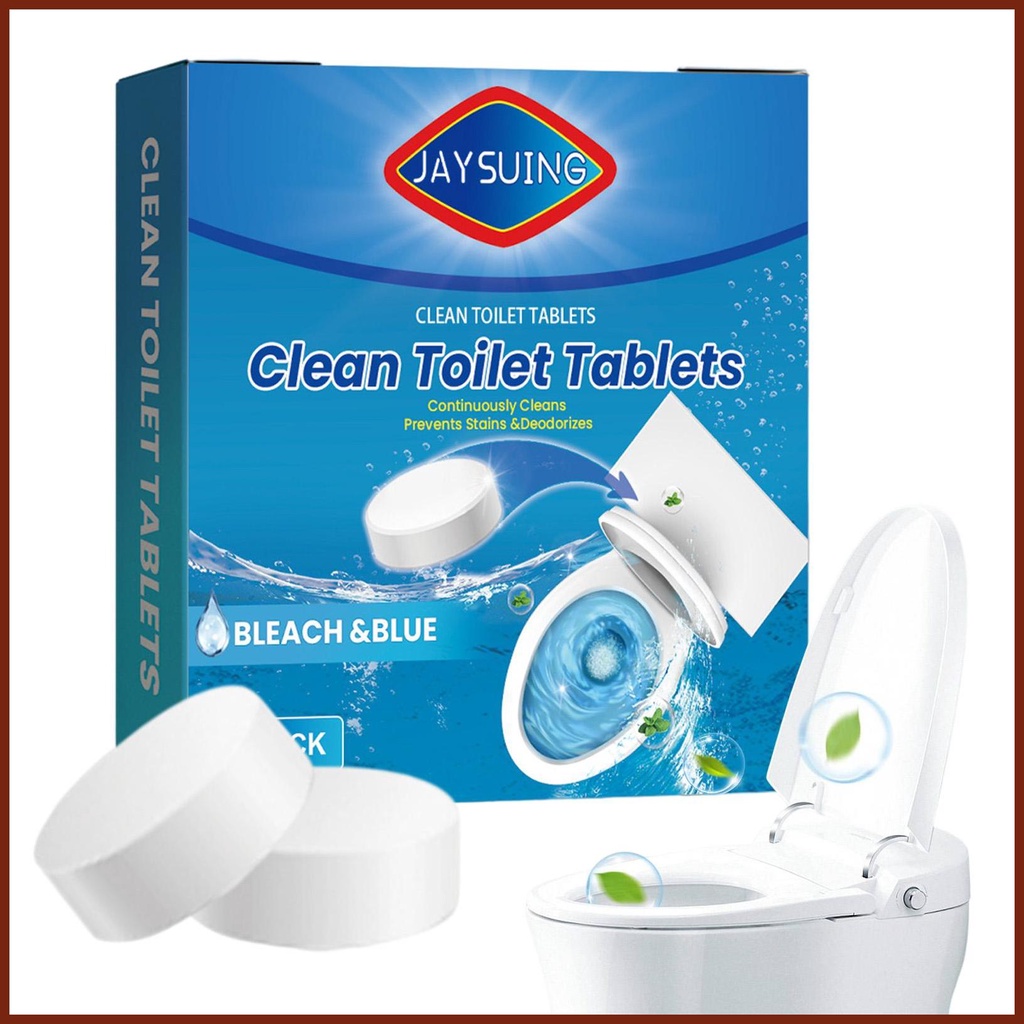 Toilet Bowl Tablets Splash Toilets Cleaner Toilet Tablet For Powerful Cleaning And Active Oxygen