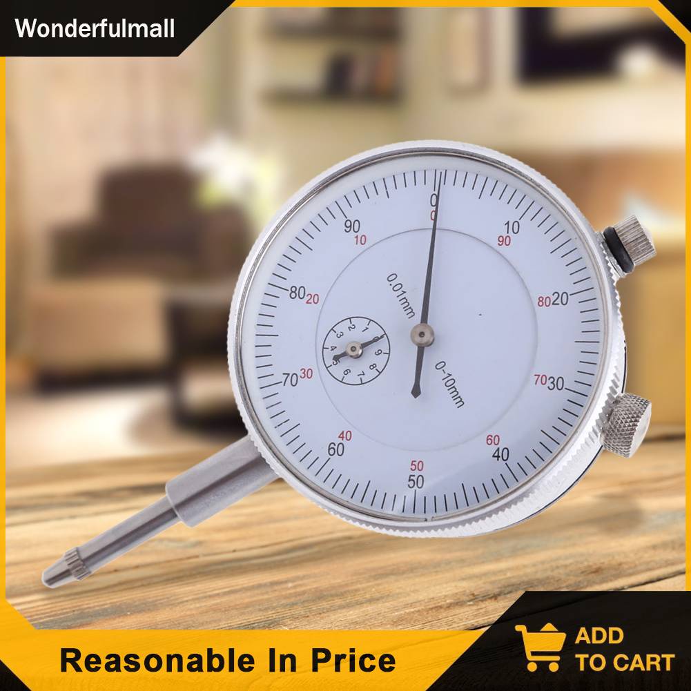 ♚WM♚Precision Tool 0.01mm Accuracy Measurement Instrument Dial ...
