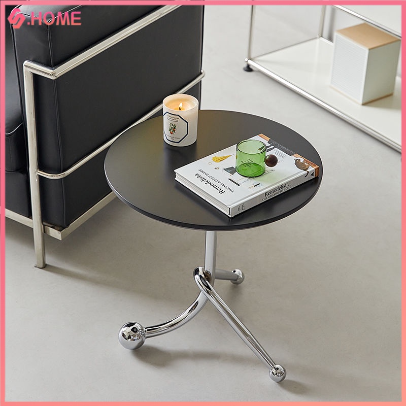 Antique style stainless steel small living room, coffee table, small ...