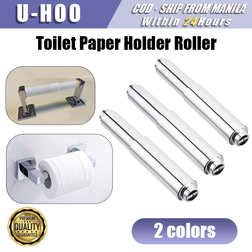 Spring Loaded Roller Tissue Roll Replacement Roller Retractable Plastic