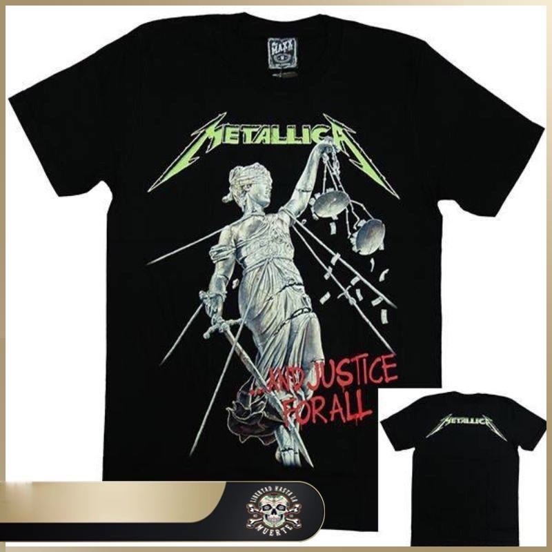 [Spot Goods]METALLICA - AND JUSTICE FOR ALL SHIRT ( MAXX ) Oversize ...
