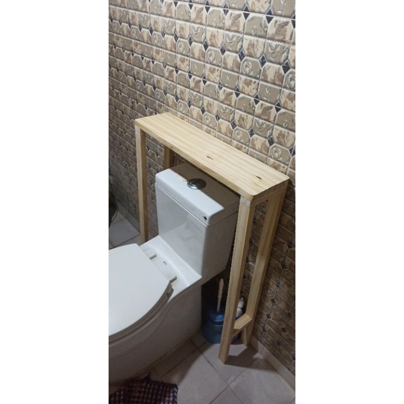 Over Toilet Mutlipurpose Table Nordic Rustic | Shopee Philippines