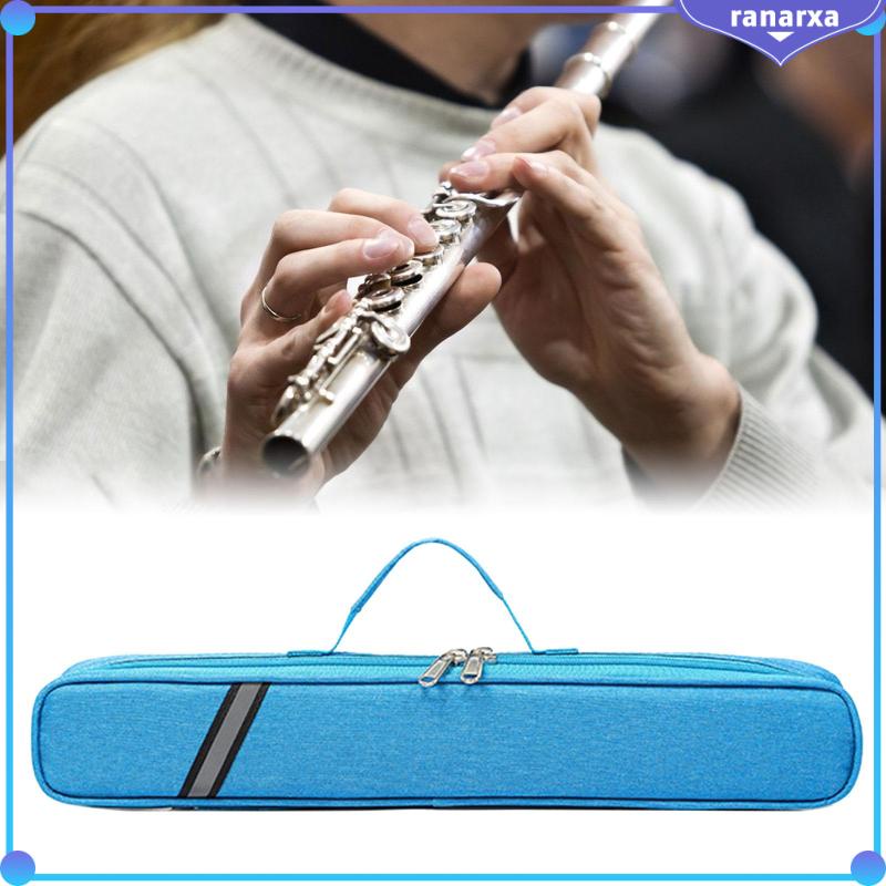 [Ranarxa] Flute Carry Bag Multipurpose Cover with Handle Electric Wind