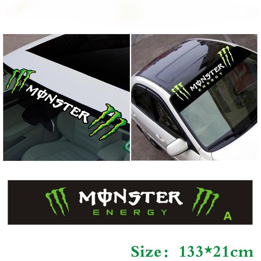 Universal Car Decoration Windscreen Windshield Sticker Car Sticker For