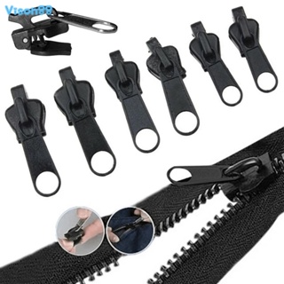 6 Pcs Zipper Repair Kit Universal Metal Zip Replacement Sliders