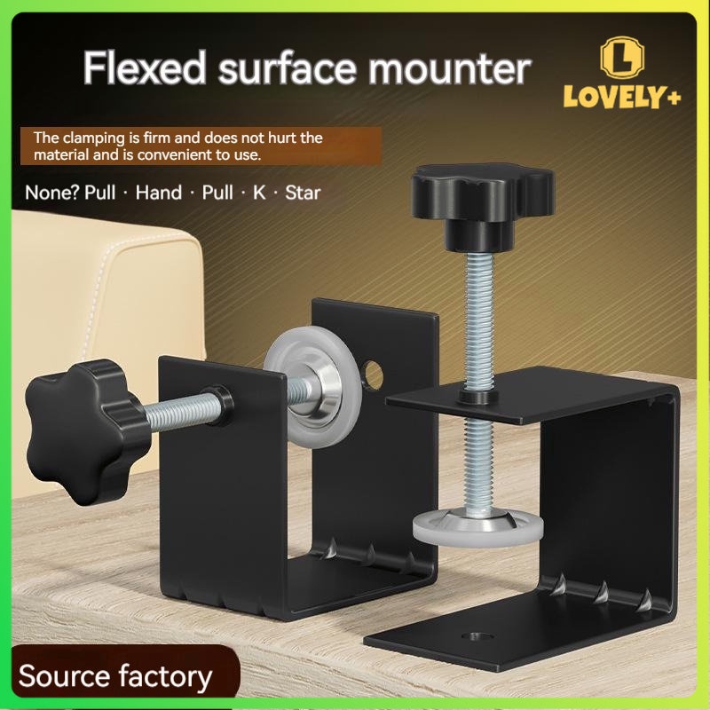 Fivalo Drawer Front Installation Clamps, Quick Install Drawer Front Installation Clamps, 21mm-50mm Adjustable Width, For Installing Cabinets, Drawer Panel (2-PCS - View #7