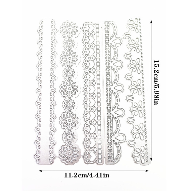 Lace Layers Border Metal Cutting Dies for DIY Scrapbook Cutting Die ...