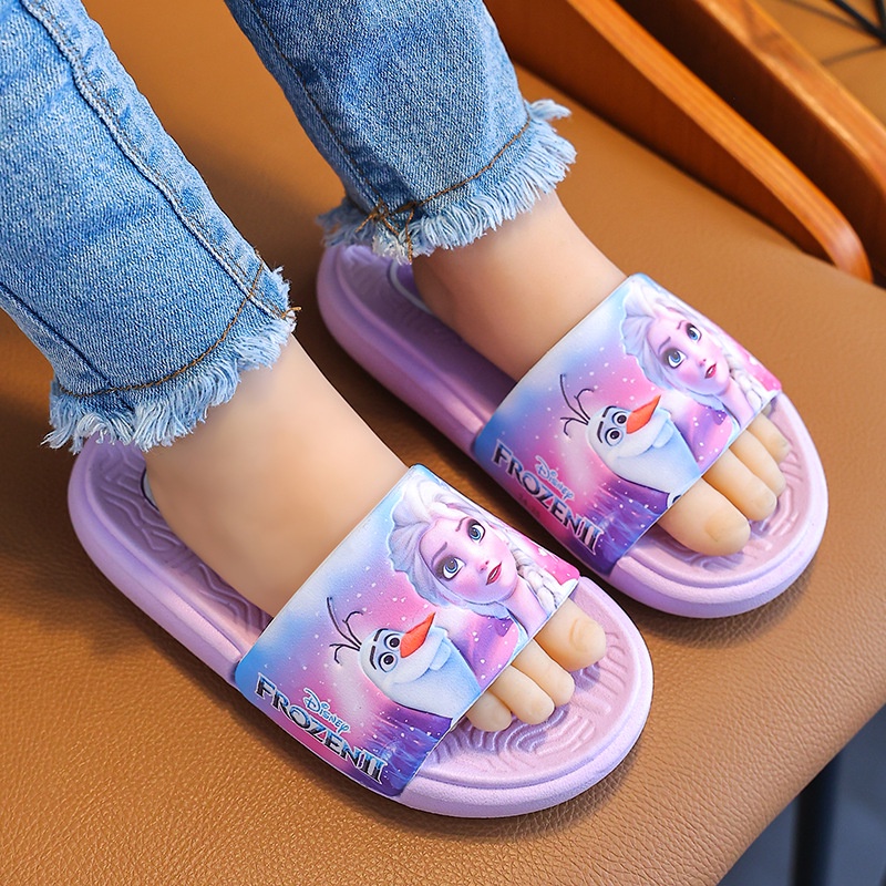 Princess Girls Slippers Children Sandals Summer Cartoon New Style