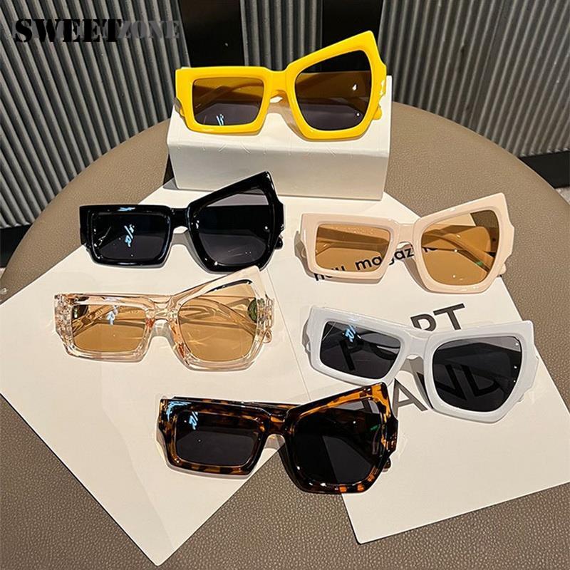 Wacky Raised Eyebrows Sunglasses Europe And America Fashion Concave ...