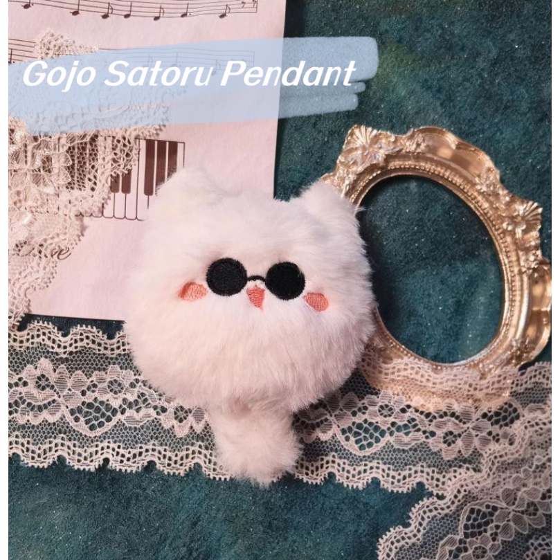 Ellen Jujutsu Kaisen Gojo Satoru Doll Plush Bag Pendant Cute Cat ...