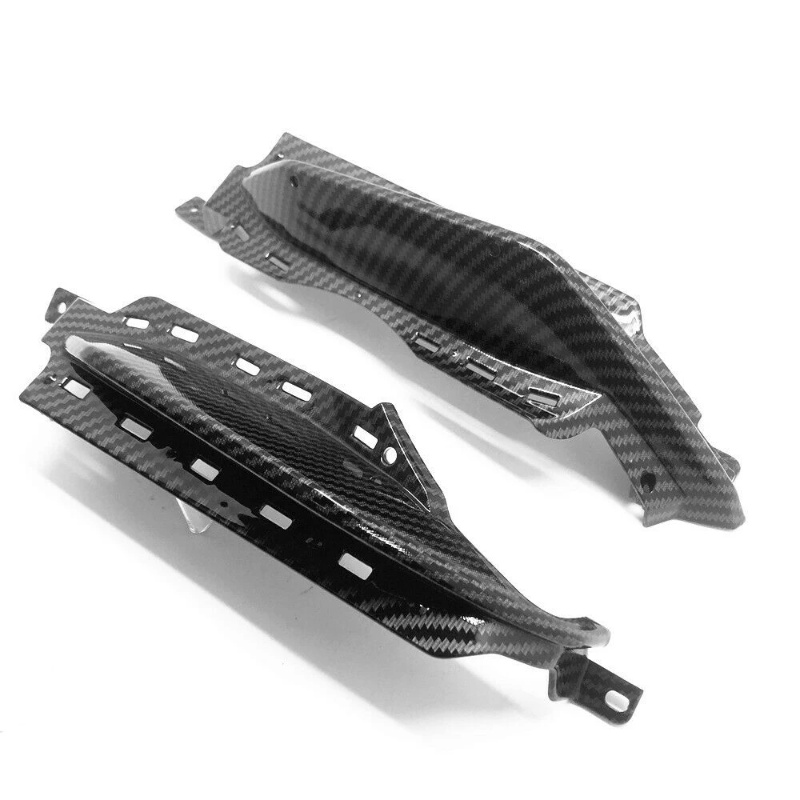 For YAMAHA YZF R3 2019 2020 UPPER MID SIDE FAIRING COWL PLASTIC Carbon ...