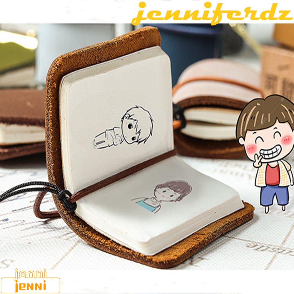 JENNIFERDZ Mini Notebook Portable Stationery Notepad Insert Brochure ...