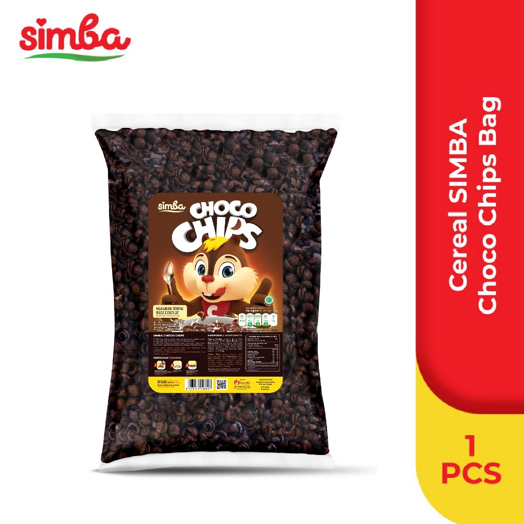 Cereal SIMBA Choco Chips Bag 950 gr | Shopee Philippines