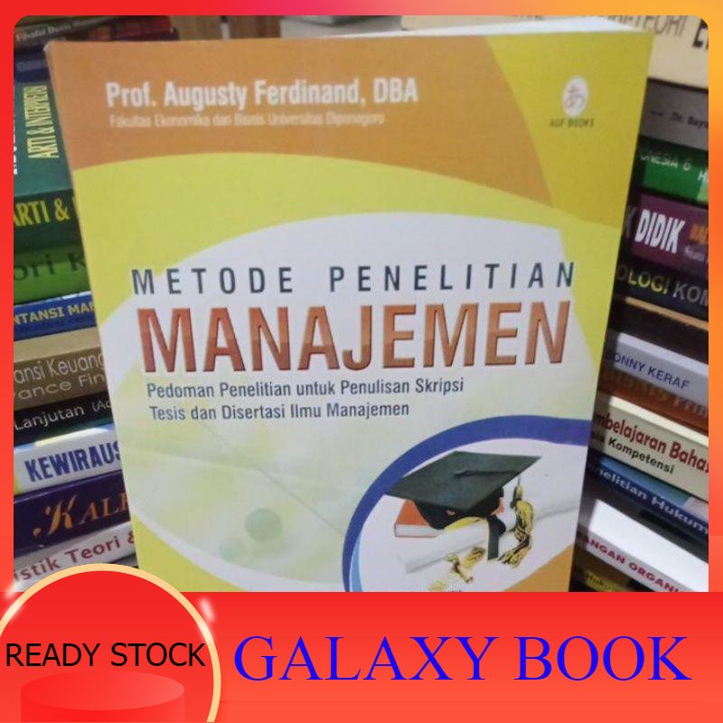 Management Research Methods Book 5th Edition by Augusty Ferdinand ...