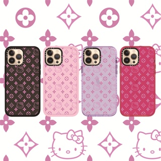 LOUIS VUITTON LV HELLO KITTY PATTERN iPhone XR Case Cover