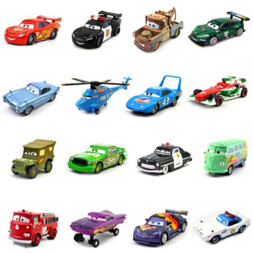 37 Styles Disney Pixar Cars 2 And Cars 3 McQueen Racing Family 1:55 ...