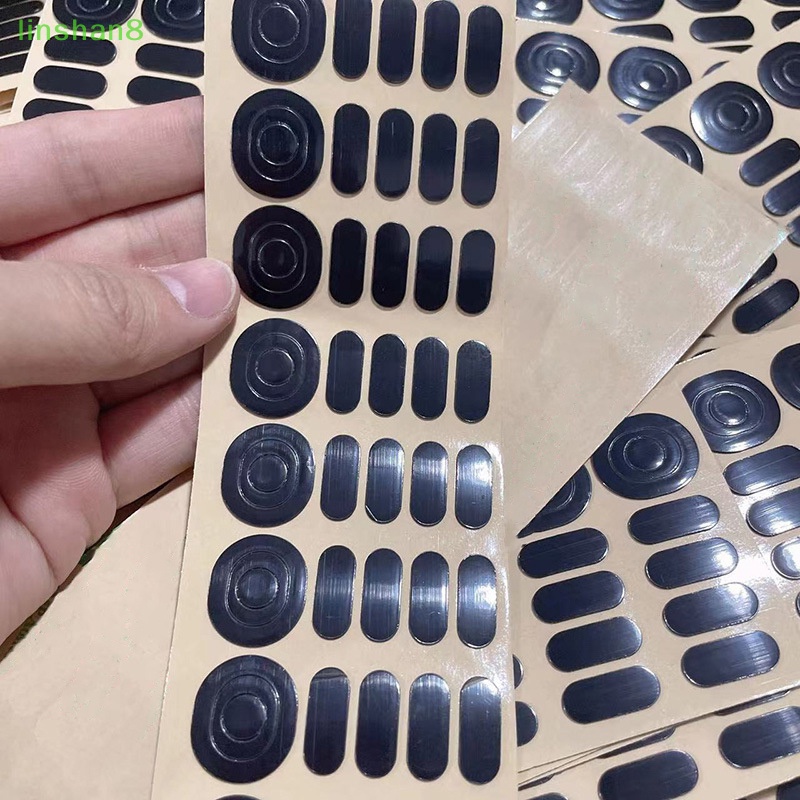 [linshan8] 1set Black Mouse Feet Skates Pads for Logitech G102 G304 ...