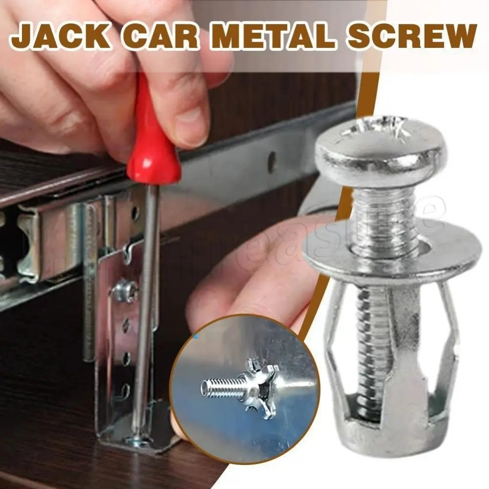 M4 M5 M6 M8 Jack Nuts / Car Metal Screw Petal Nuts / Hollow Wall Lock