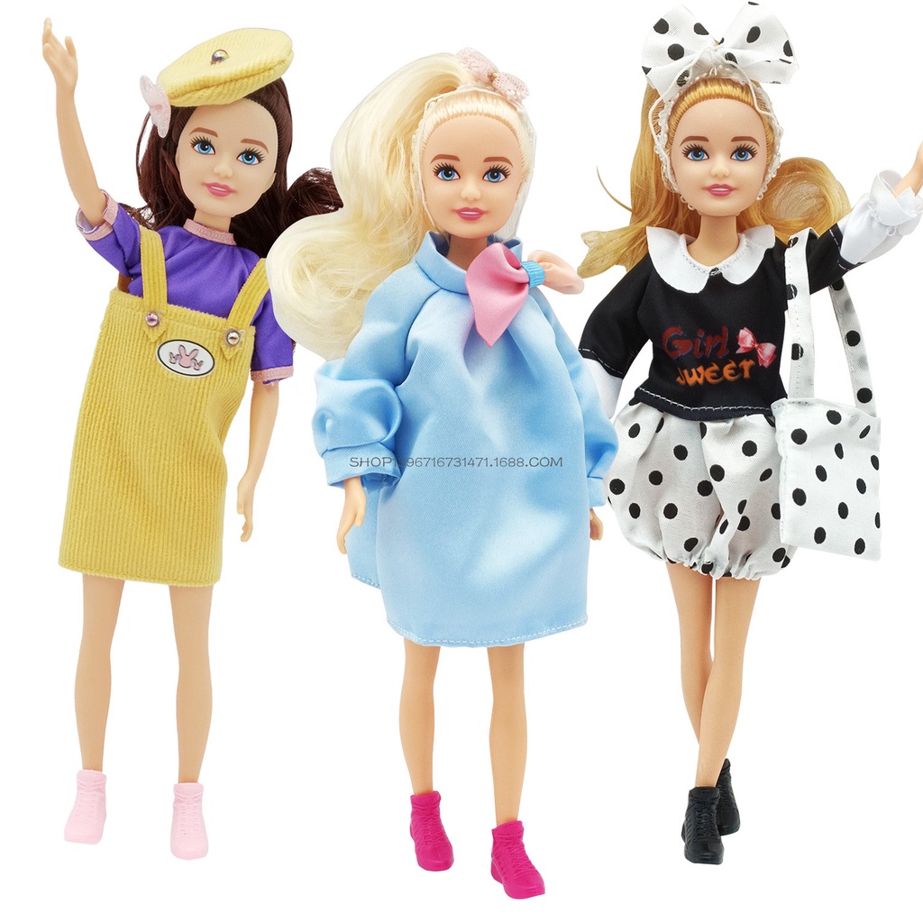 7inch 23CM Barbie Little Kelly Doll Brother Sister and Brother Couple