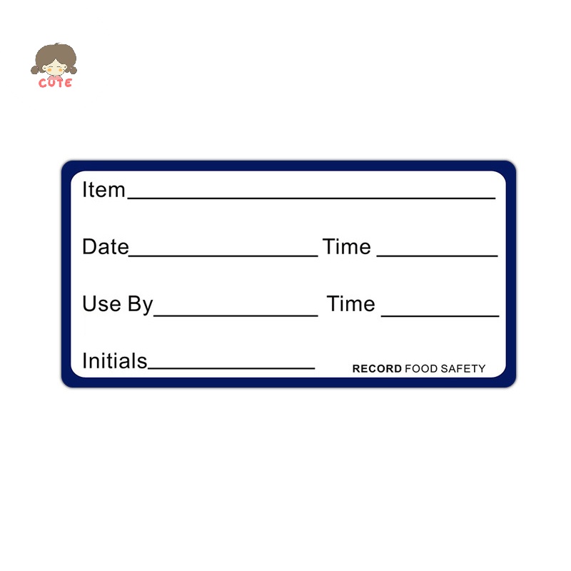 Annag 300pcs/roll Practical SelfAdhesive Kitchen Sticker Refrigerator