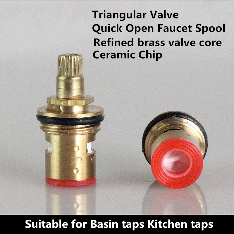 Disc Faucet Cartridge for replacement Faucet Accessories Refined copper ...