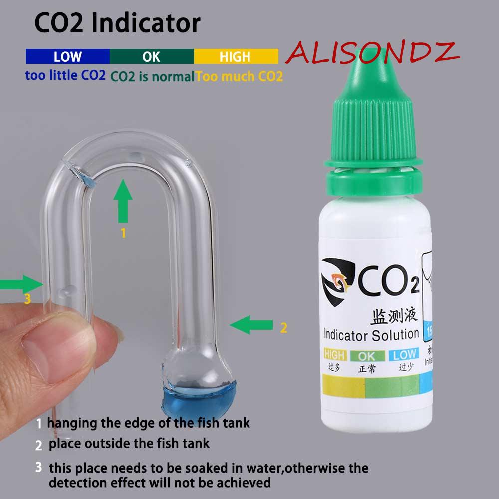 ALISONDZ CO2 Diffuser Kit CO2 System Concentration Tester Monitor CO2 Indicator Aquarium PH Accessories Glass Drop Checker Shopee Philippines