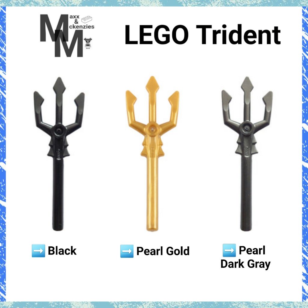 Trident (92289) LEGO Minifigure Weapon | Shopee Philippines