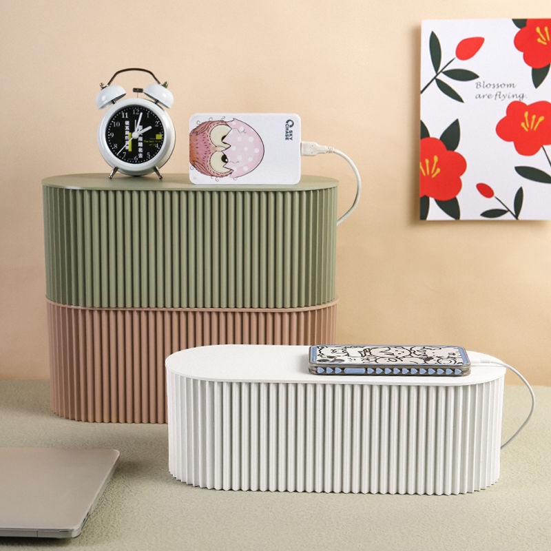 PNL Desktop Cable Storage Organiser Management Box Organizer Extension ...