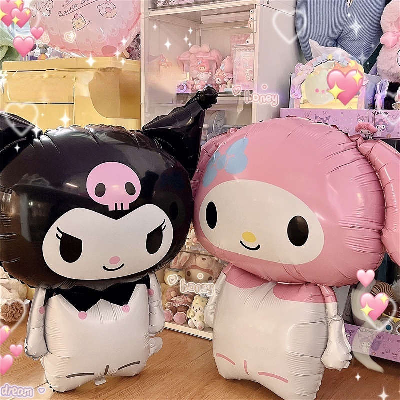 Cartoon Sanrio Balloon Kuromi My Melody Cinnamoroll Foil Balloon ...