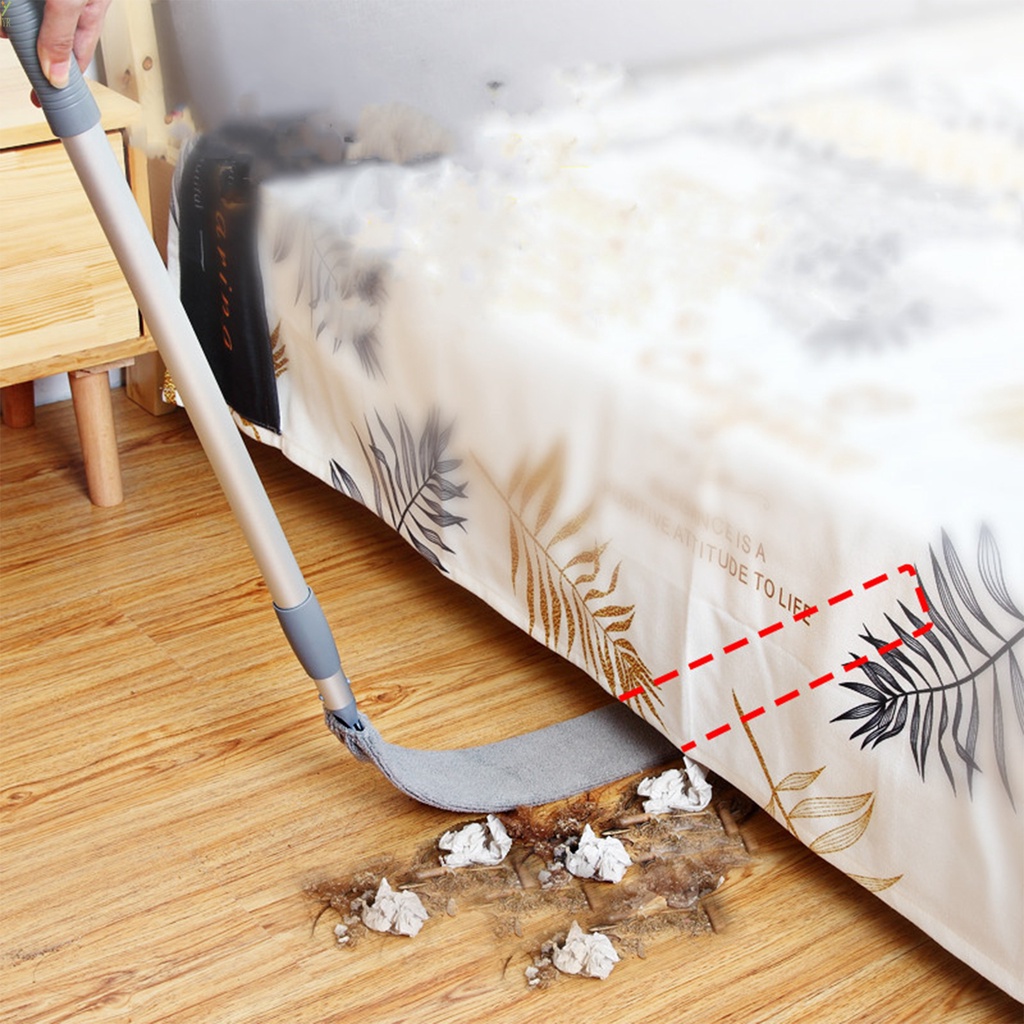 Gaps Duster Microfiber Under Fridge and Bed Bottom Cleaning Mop with