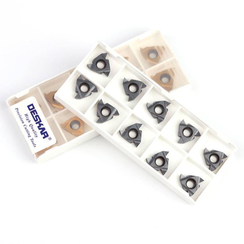 10pcs DESKAR 16ER 16IR AG55 AG60 LDA LDC high quality carbide insert ...
