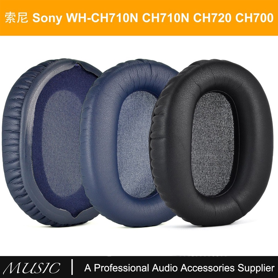 Copertura Archetto In Pelle Per Sony WH-CH720N - Ricambio Per Cuffie, Nero