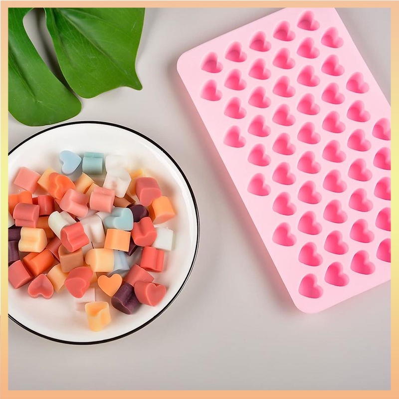 Aazon.co: Heart-Shaped Ice Cube Trays With Lid- 21 Holes Silicone Fun Shape Ice Cube Tray, BPA - View #4