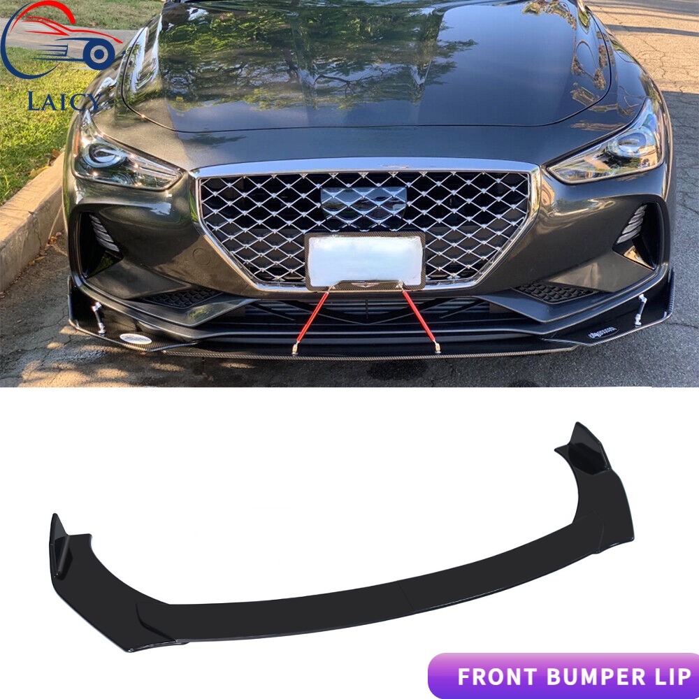 LANTOP For Genesis G70 G80 G90 2017 2022 Car Front Bumper Lip Chin ...