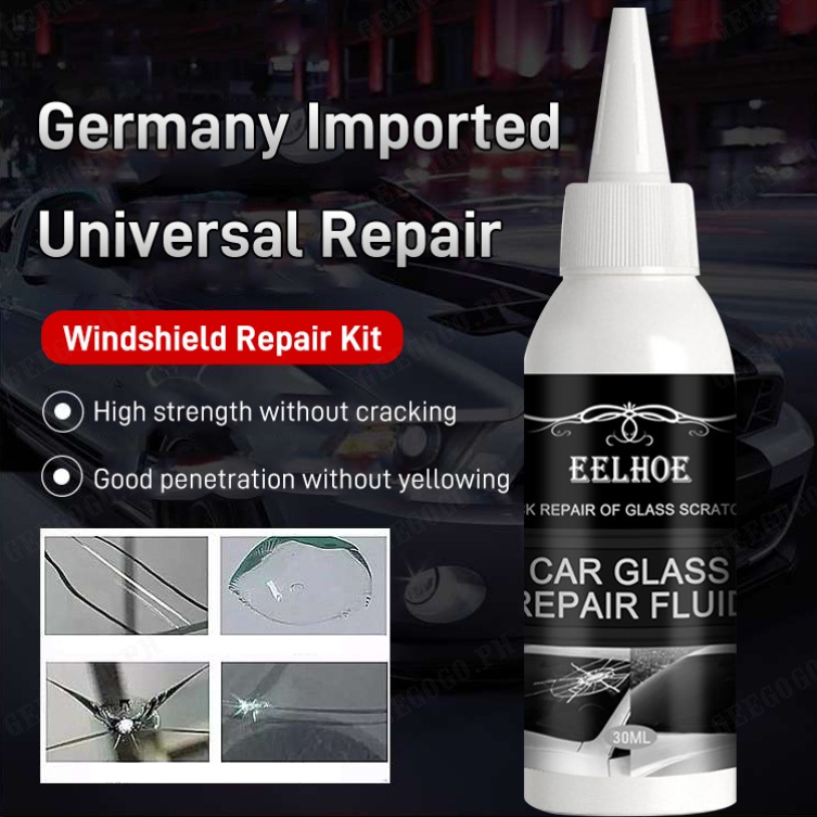 EELHOE Windshield Repair Kit Fix Cracks in Car Glass Shopee Philippines
