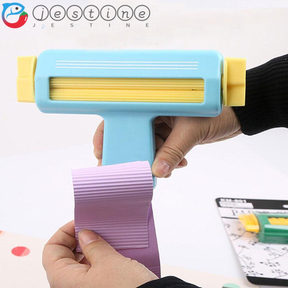 JESTINE Paper EmbossingBlue Craft Embosser Diy Paper CrimperHand Tool