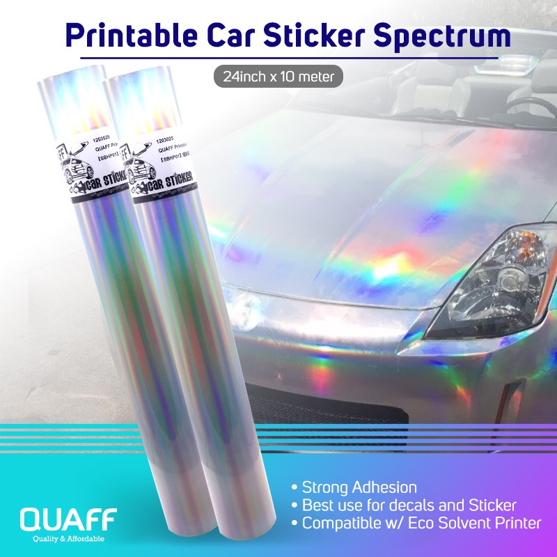 Quaff Printable Car Sticker Spectrum 24 in X 10m Eco-Solvent | SPX ...