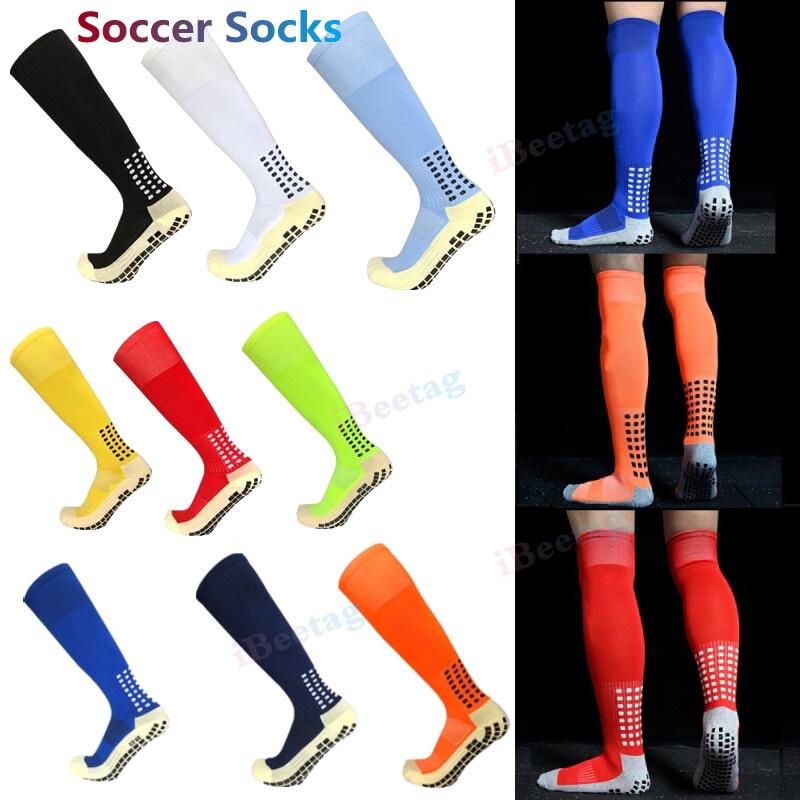 1set Outdoor Thick Towel Bottom Anti-slip Soccer Socks & Sock