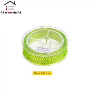 WS 20lb 100m Fly Fishing Line Colorful Highly Visible Super Strong Backing  Fishing Line Fishing Tackle Accessories