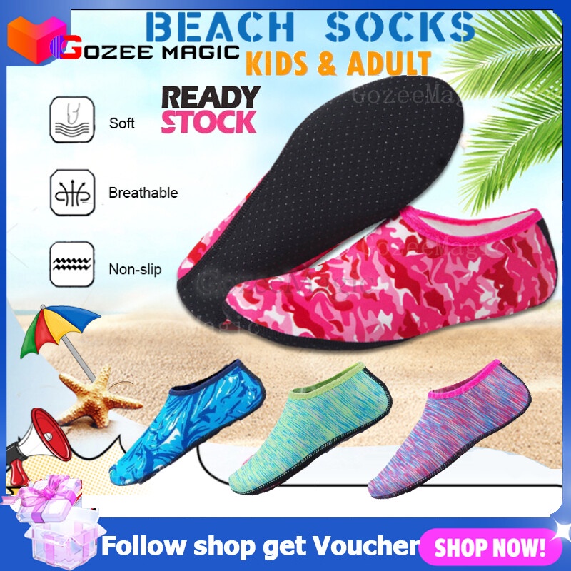 FEETCITY Kids Swim Shoes Aqua Socks - Non-Slip Quick Dry Water Shoes For Toddlers & Children, Size Toddler 5 - View #8