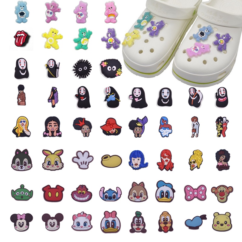 Crocs Jibbitz Pendant Button Pins Famous Anime DIY Combined Shoes Charm Shopee Philippines