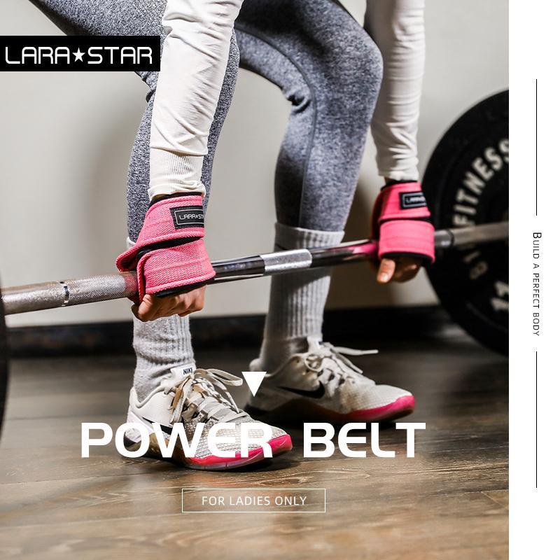 LARA STAR Grip Belt Figure 8 Pull Booster Weightlifting Deadlift Eight Fitness Wristband Pull Up Horiz Shopee Philippines
