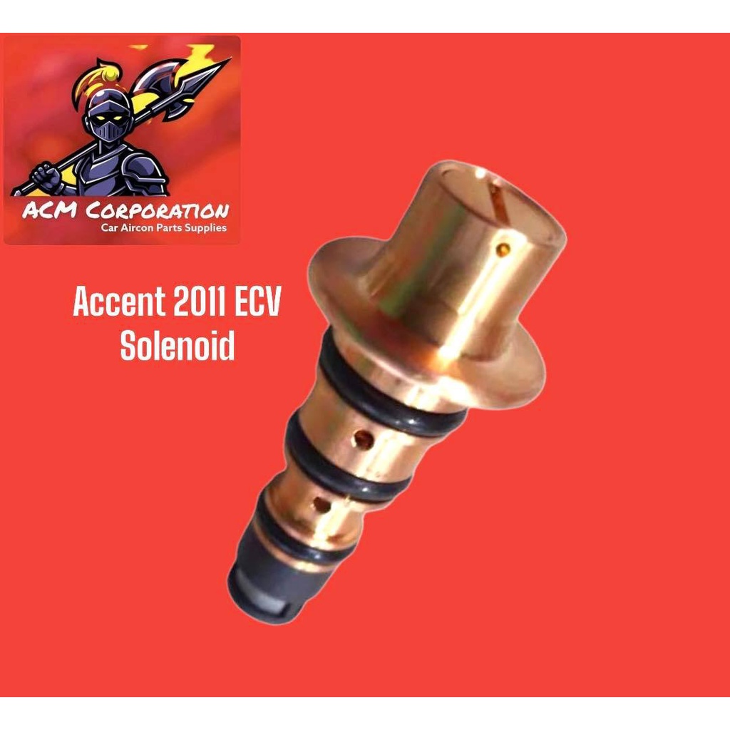 Hyundai Accent 2011 ECV Solenoid Valve Car Aircon Parts For Compressor