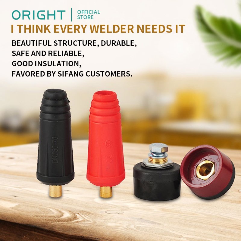 Oright Welding Cable Panel Connector-Plug Socket Machine Quick Fitting ...