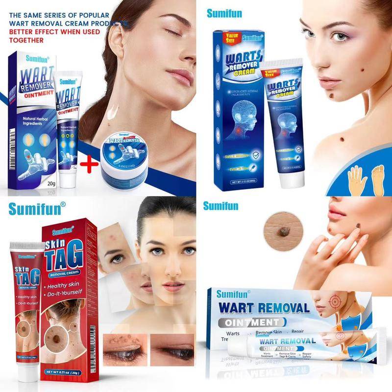 SUMIFUN Warts Remover Cream Wart Treatment Ointment Skin Tag Removal