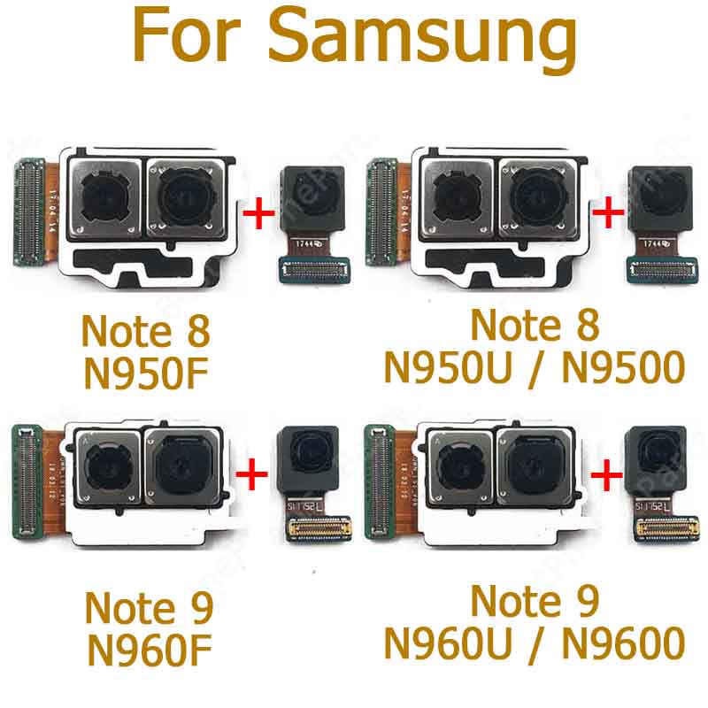 Front Back Camera Frontal Selfie For Samsung Galaxy Note 8 9 N950 N960 ...