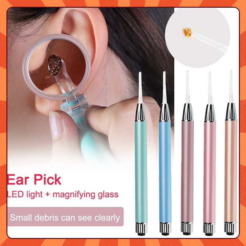 Ear Pick Tool LED Flashlight Earpick With Magnifier Ear Health Ear Cleaner Shopee Philippines