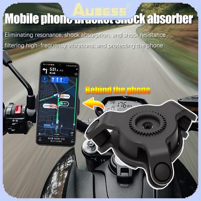 Shock Absorber Motorcycle Mobile Phone Bracket Shock Absorption To ...